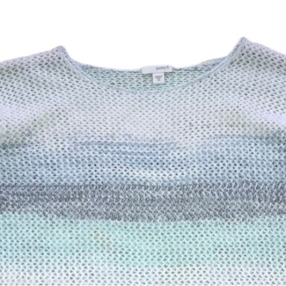 Pure Jill Open Knit Multi Colored Sweater - Women’s XS - Picture 7 of 8